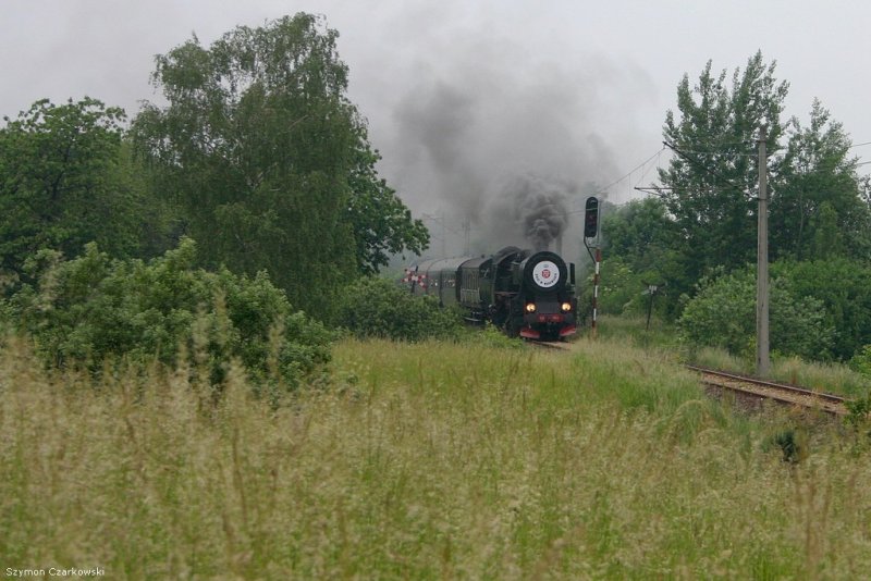 Ty2-953 mit Sonderzug, Andrychw am 02.06.2007
