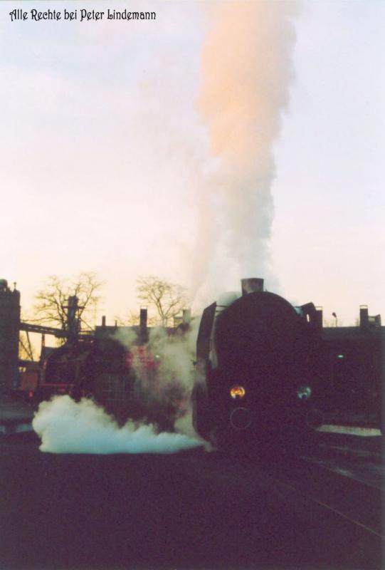 Ty45-379 Rckt im Februar 2002 aus dem Bw Wolsztyn aus, um die Ragierarbeiten vorzunehmen und die Gterzge zu bespannen.
