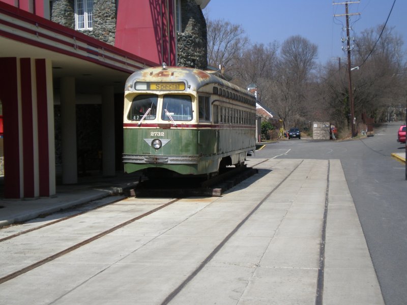 Typische PCC-Straenbahn, wie sie in Washington zuletzt ausschlielich eingesetzt wurde. Dieses Exemplar stammt allerdings ursprnglich aus Philadelphia.