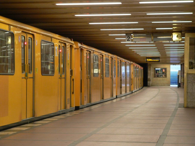 U-Bahn in der Mohrenstrae. 18.3.2007