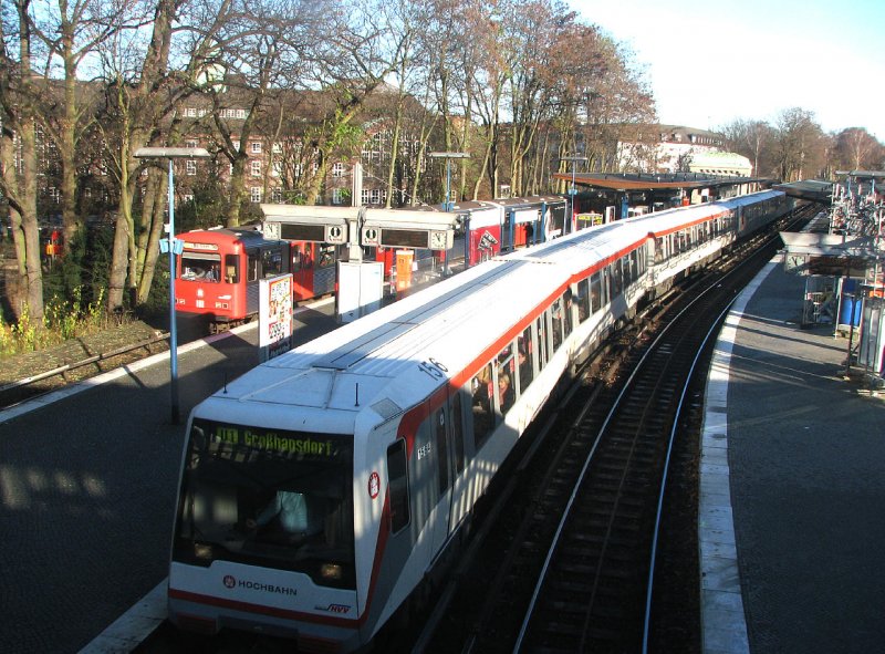 U3/U1 Bahnhof Kellinghusenstrasse
24.11.2007
