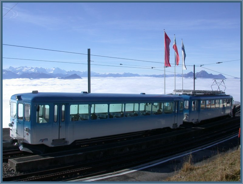  ber den Wolken, da muss die Freih.... . So kams mir vor an diesem 10.11.2006 auf der Rigi.