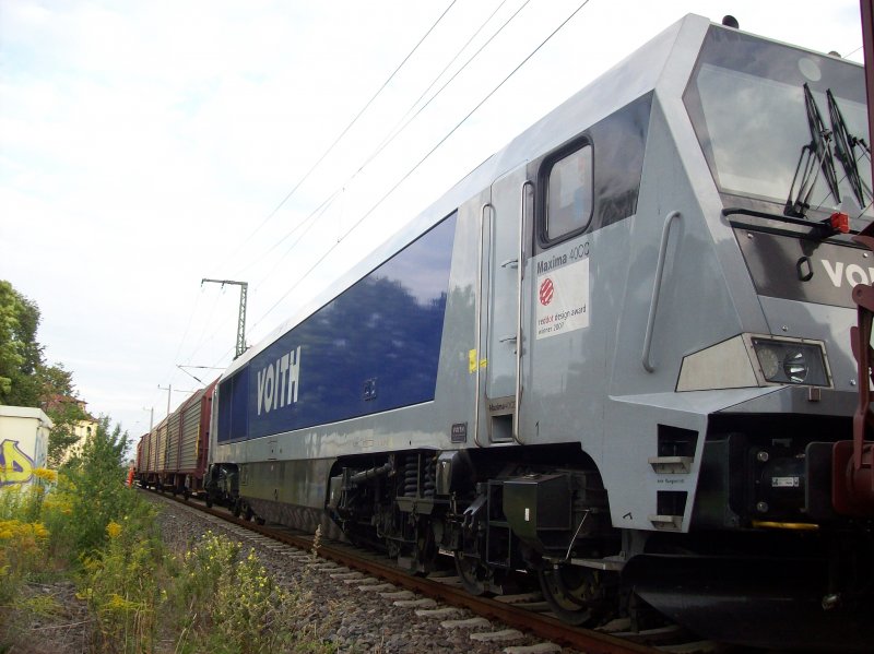 berfhrung 40 CC Velim(CZ)-Deutschland,kurzer Halt in Dresden Niedersedlitz,berfhrungslok mit Bremswagen war 106 005 (ITL)
10.08.08