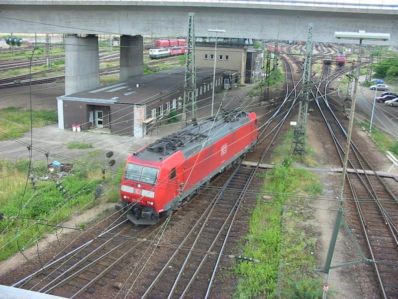 Unbekannte 185 am 9.7.2005 in Mannheim Rbf.