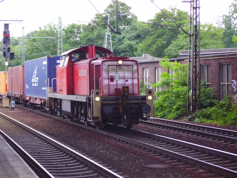 unbekannte 295 bei der Durchfahrt durch Hamburg-Harburg. 01.07.07