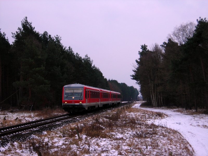 Unbekannter 628er zwischen Lindwedel und Schwarmstedt