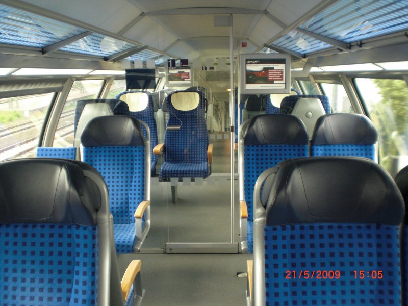 Und hier die S1 nach Meien Triebischtal mal von innen. 21.05.2009