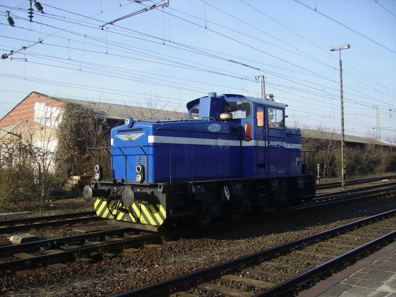 Unisped 12 in Worms Hbf.