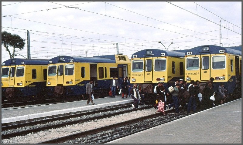 Unterfhrungen wurden 1983 grsstenteils ignoriert, obwohl vorhanden im Bahnhof von Bobadilla. (Archiv 02/83)