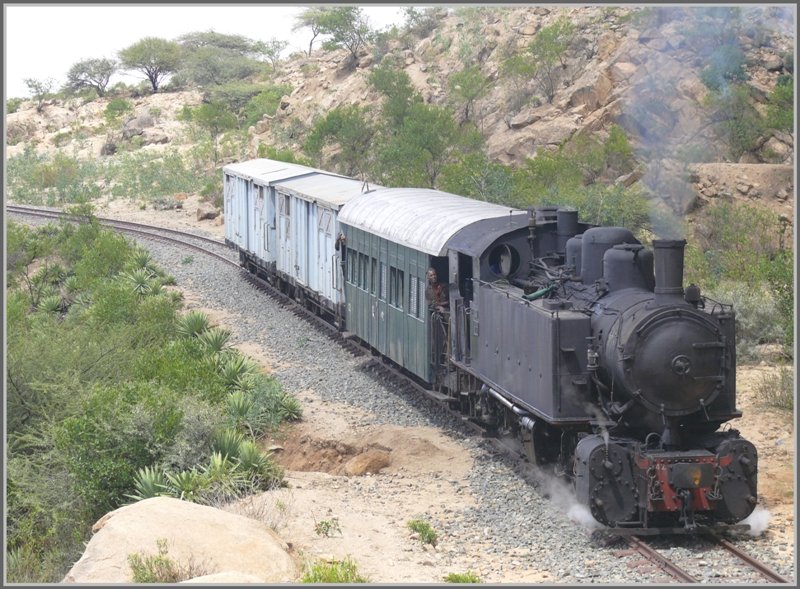 Unterhalb von Nefasit hat uns die Sonne wieder. (31.10.2008)