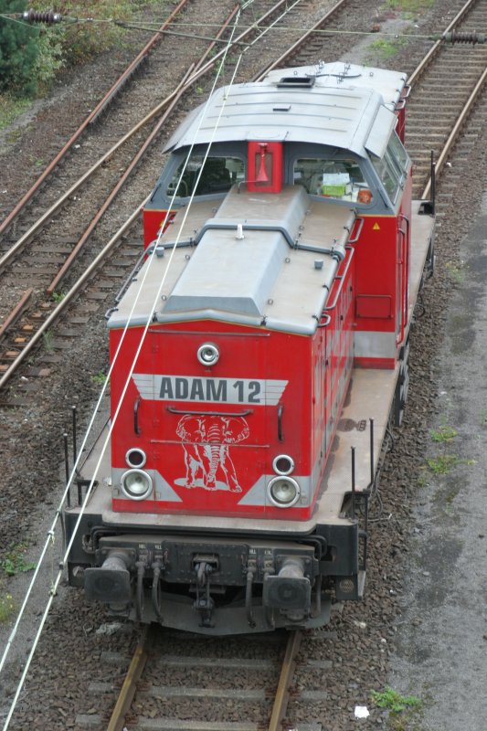 UWE und Adam Lok 12 REX abgestellt in Duisburg-Entenfang