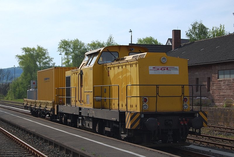 V 150.02 (SGL) am 26.04.2009 abgestellt in Stadtoldendorf
