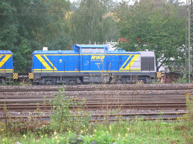 V 1702 von MWB in Koblenz Ltzel. 13.10.2006