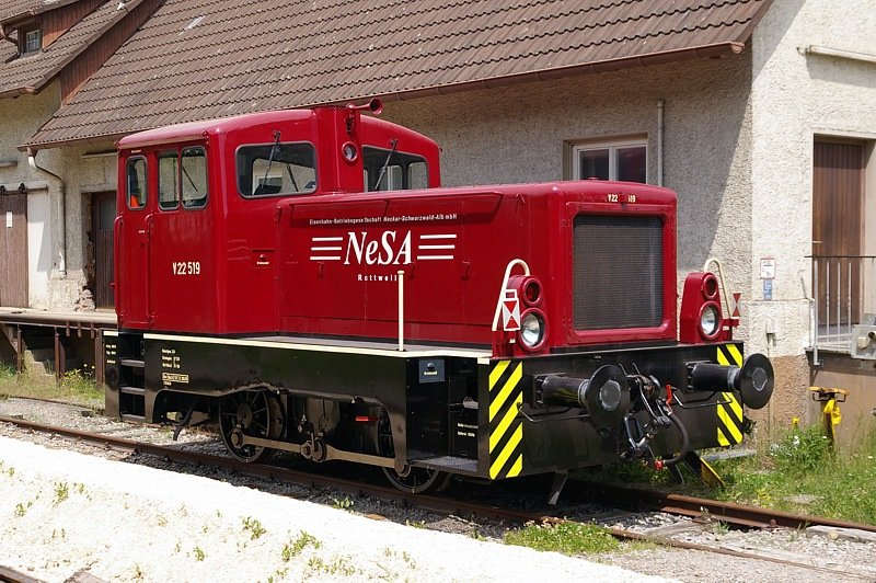 V 22 519 sonnt sich am 01. Juni 2009 in Stetten bei Haigerloch.