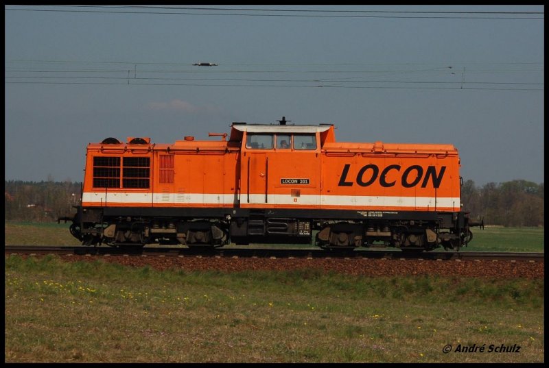 V100 exDR, Locon 201, 2007-04-12, bei Nudow
