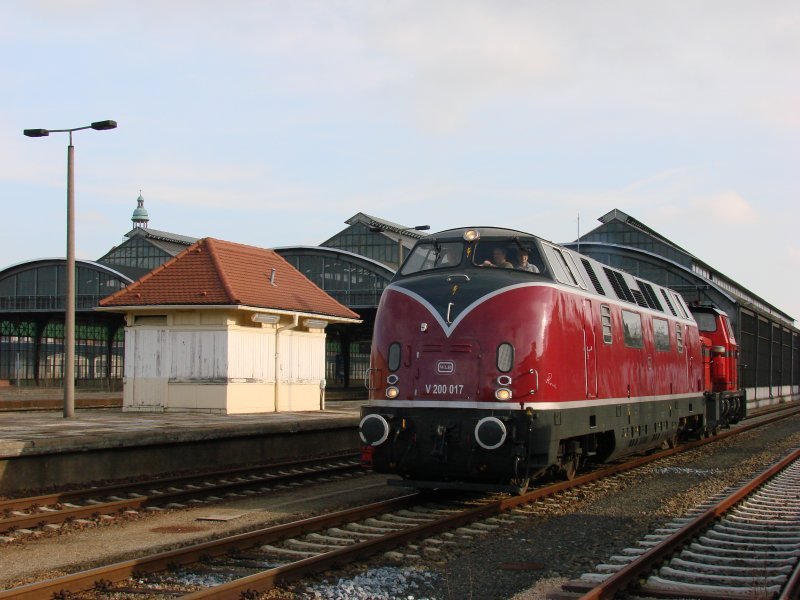 V200 017 am 05.02.2007 in Grlitz