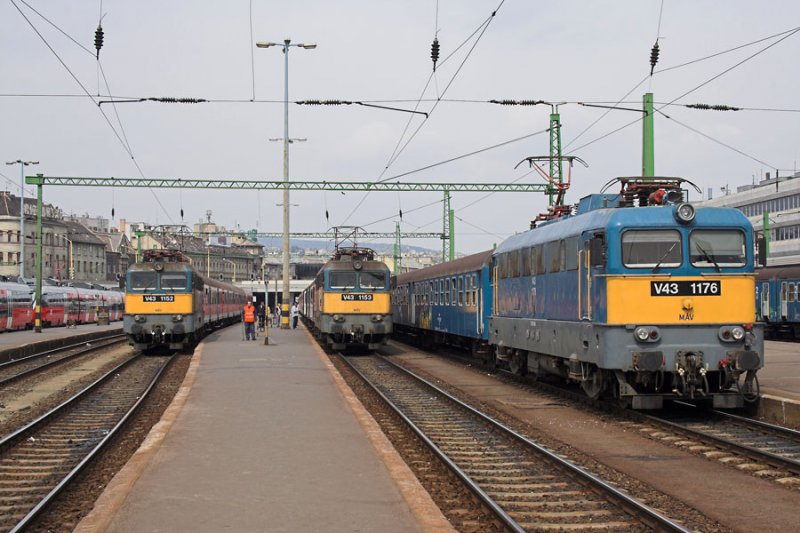 V43-Versammlung in Dli pu von Budapest.