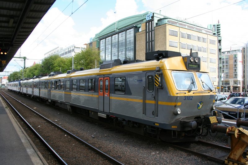 Vsttrafik X11 3182 am 20.7.2008 in Gteborg.