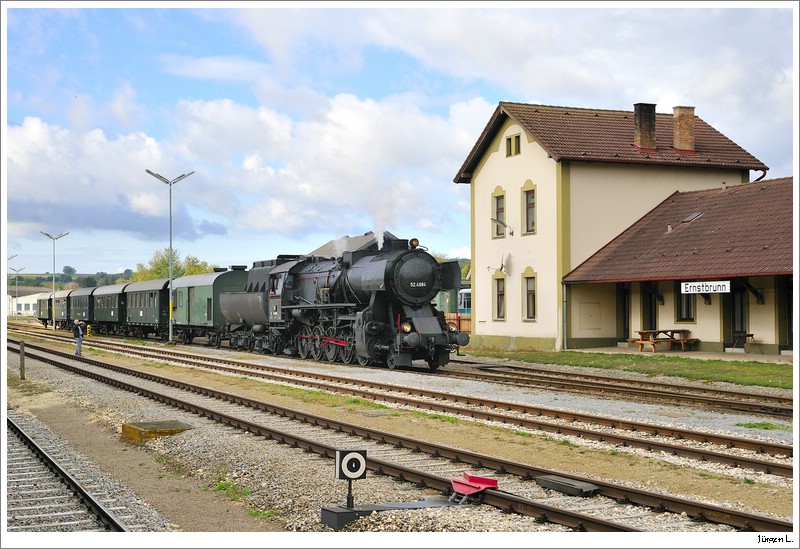 VdEA 52.4984 bei der Einfahrt in Ernstbrunn. 11.10.2009.