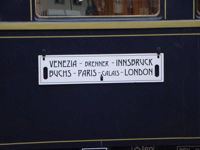 Venice Simplon-Orient-Express. 