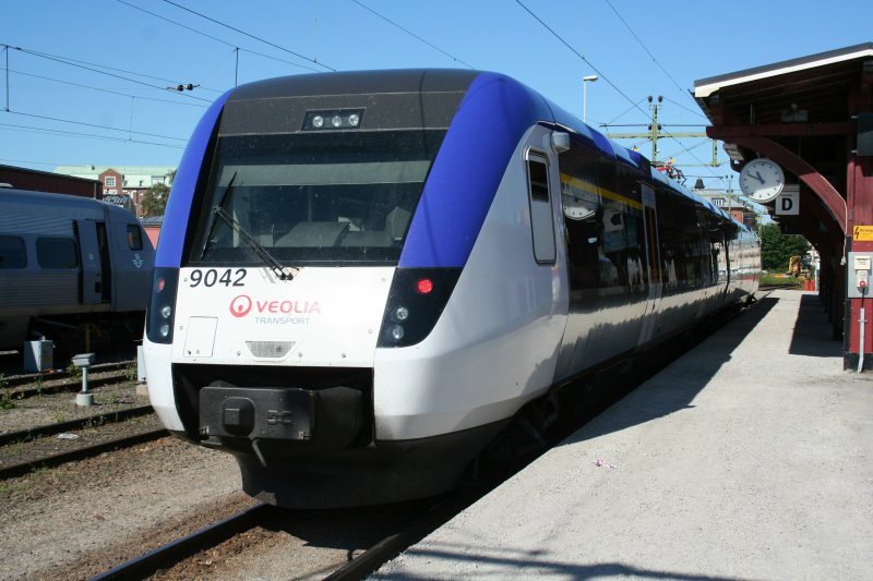 Veolia X52 9042 am 25.7.2008 in Sundsvall C.