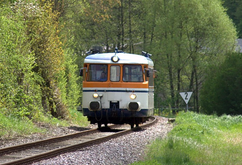 Verloren wirkt der VT 26 am 06.05.08.