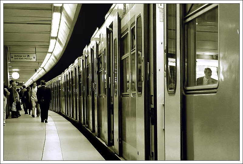 Viele offene Türen - 

S-Bahn Stuttgart (M)