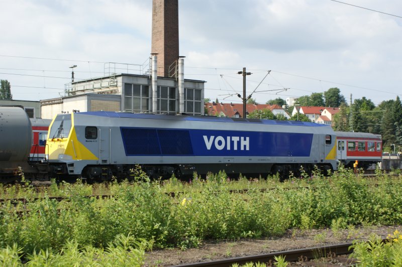 Voith Lok 40003 durchfhrt Regesnburg am 05.06.09 UIC Nummer 1264 003-5 D-STOCK