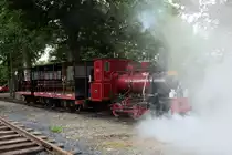Rangierfahrt in Stradbally Stn., No. 2 (LM44) setzt am 21.06.2016 mit ihrem Zug um zur Fahrzeughalle.