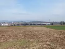 asm Seeland - Triebwagen Be 2/6 507 und Be 2/6 502 unterwegs bei Lüscherz als Regio nach Täuffelen - Biel am 14.03.2017