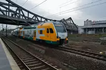 445 114-2 fährt am 11.3.2017 als RE2 (RE63965) von Cottbus nach Wittenberge in Berlin Gesundbrunnen ein. 