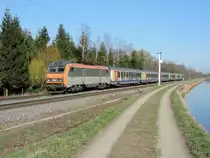 Steinbourg, 16. März 2017 : 26152 mit dem TER 830122 Strassburg - Saarburg.