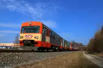 Schon fast in Vergessenheit geraten sind die Triebwagen der Reihe VT 70 der GKB . 
Nach einiger Stehzeit wurden die Fahrzeuge die lange Jahre zuverlässigen Dienst getan haben wiedermal bewegt. 16.03.2017 