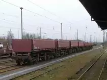 Fas,mit Schotter beladen,am 19.März 2017,in Bergen/Rügen