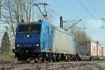 12.03.2017 Streckenabschnitt Uhingen 185 529-5 Drei Maskottchen und eine hupende Lokführerin