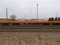 Nach dem Einsatz auf Rügen,wird dieser Res sicherlich nicht mehr wie neu glänzen.Aufnahme am 17.März 2017 in Bergen/Rügen.