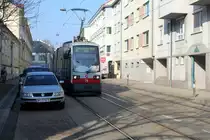 Wien Wiener Linien SL 62 (A1 76) XII, Meidling, Hetzendorf, Hetzendorfer Straße am 16. Februar 2017.
