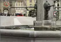 Ein Combino Classig Wagen nahe der Haltestelle Zytglogge. 19.03.17