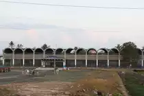 Vorplatzansicht der Sihanoukville Station am 19.März 2017.