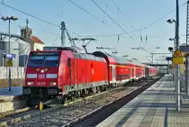 146 270 RE5 nach Wesel durch den Bf Sechtem - 14.02.2017
