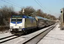 ME 146-08 mit ME 82017 (Hamburg Hbf–Bremen Hbf) am 16.01.2017 in Klecken