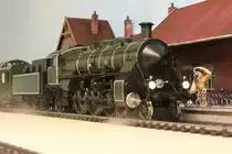 In Deutschland auch bekannt als Reihe 18 kennt man sie doch bei uns eher unter der Reihenbezeichnung S3/6 
Ein Prachtstück einer Dampflokomotive als Modell in Spur 1 mit allen erdenklichen Spielereien. 
8.04.2017
