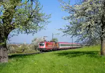 1016 048 Niederösterreichischer Landesfeuerwehverband mit EC 113 auf der fahrt nach Klagenfurt.(Kuchen 9.4.2017).