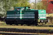 Am 19.04.2017 Rangierfahrt von der 293 511-2 von der LDS in Stendal .