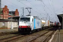 Am 21.04.2017 kam die 185 639-2 von der Rurtalbahn Cargo GmbH, (Railpool) aus Richtung Magdeburg nach Stendal und fuhr weiter in Richtung Braunschweig . 