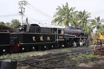 850 (2'C1'h2, Nippon Sharyo (Japan), Bauj. 1950, Fab.Nr. 1547) am 25.März 2017 im Depot Thon Buri.