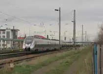 abellio 9442 112 als RB 73928 von Bitterfeld nach Erfurt Hbf, am 30.03.2016 in Erfurt Ost.