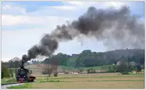 764.411R bei der Belastungsprobefahrt am 23.4.2017 wenige Meter vor der Haltestelle Neudorf/Stainztal am 23.4.2017 aufgenommen. 