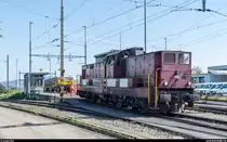 Am 6/6 18522 am 24. April 2017 am Ablaufberg im Rangierbahnhof Limmattal.