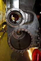 Der rechte Zylinderblock, der 52 8177-9, so gesehen am 23.04.2017 beim Frühlingsfest des Bw Schöneweide.